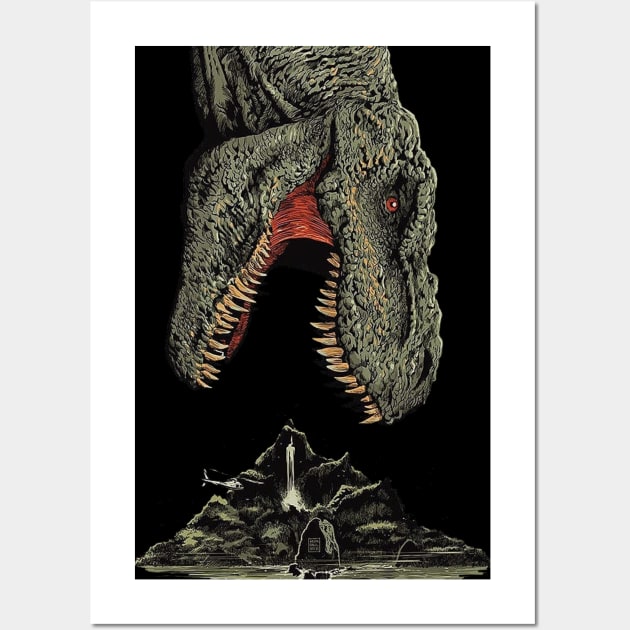 t-rex Wall Art by KCOBRA